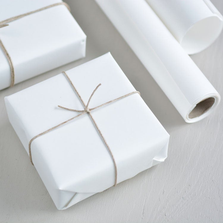 Gavepapir 5m x 57cm Hvit