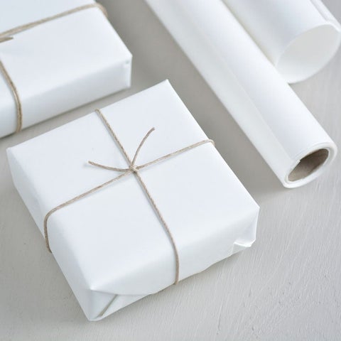 Gavepapir 5m x 57cm Hvit