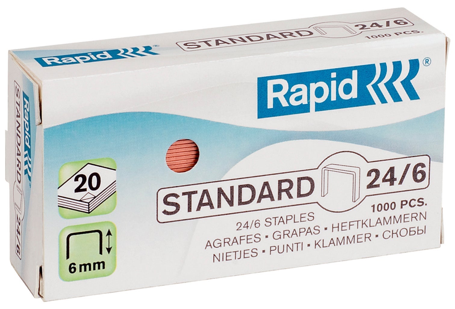 Heftestift Rapid Standard 26/6 (1000)