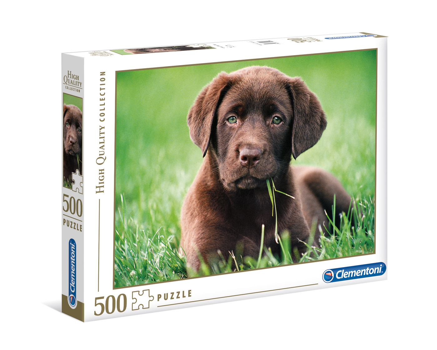 Puslespill 500 Chocolate Puppy Clementoni