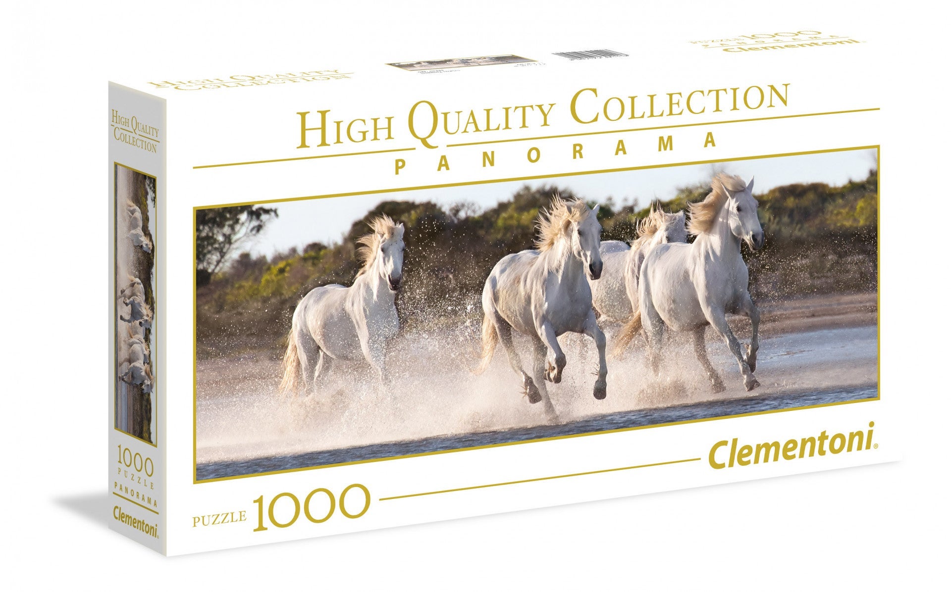 Puslespill 1000 Pan Horses Clementoni