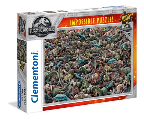 Puslespill 1000 Jurassic World Clementoni