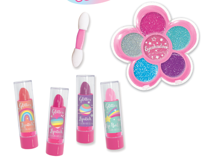 Hot Focus shine sminkesett rainbow