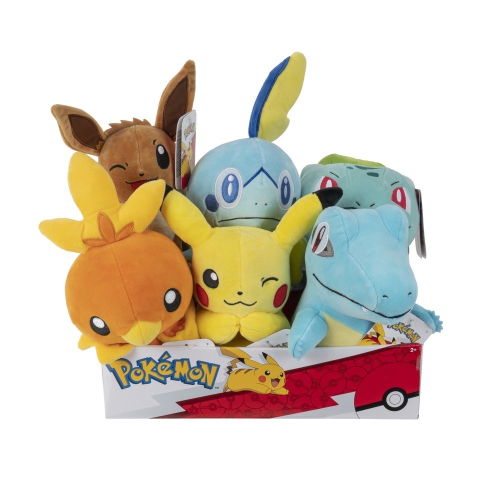 Pokemon plysj W7 20cm ass