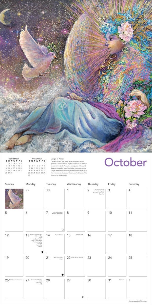 Kalender 2025 Celestial Journeys 30x30cm