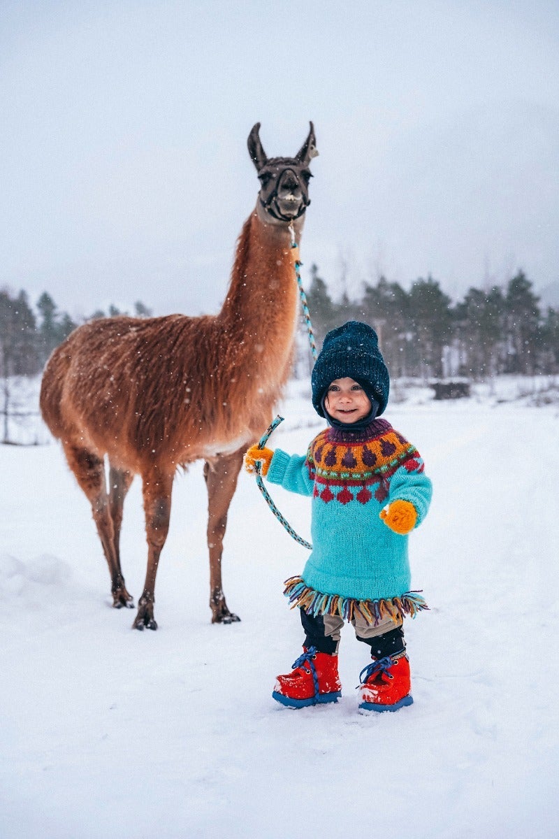 Villmarksgensere til barn