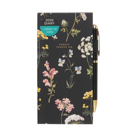 Kalender 2026 Slim Botanical m/penn