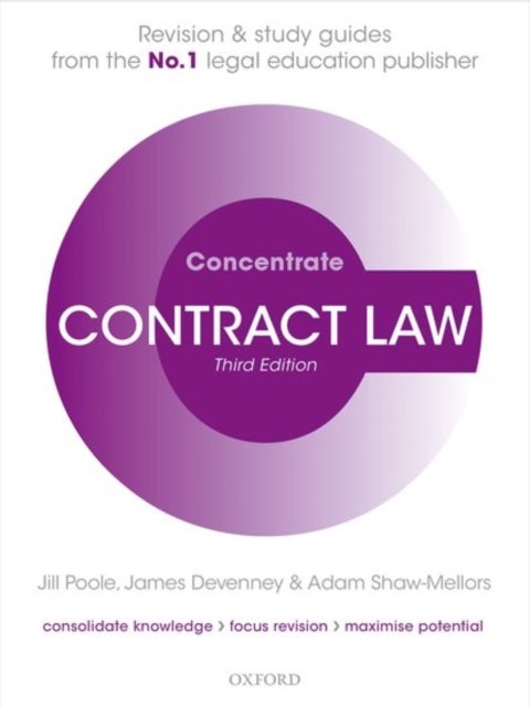 Contract law concentrate 3rd ed