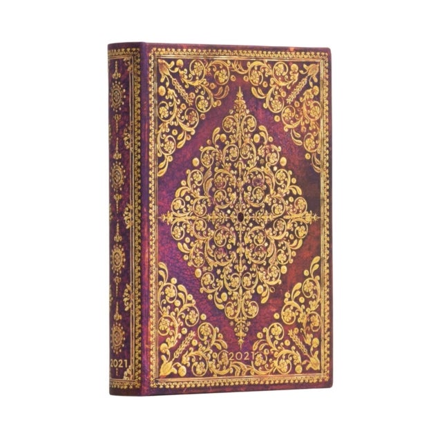 PAPERBLANKS 12M 2021 MINI VIOLA