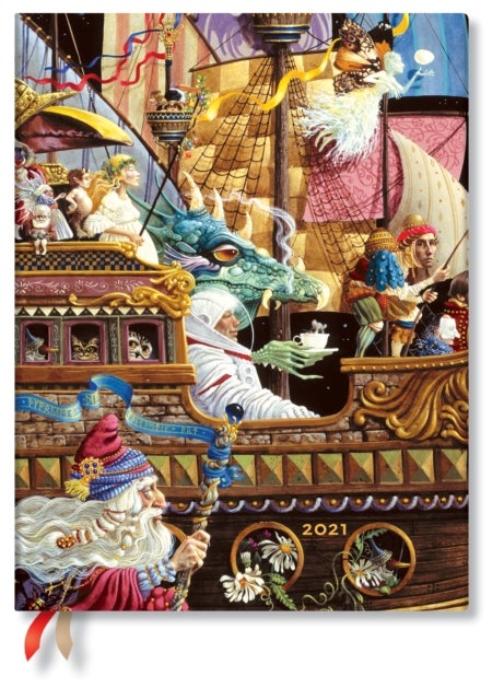 PAPERBLANKS 12M AGENDA 2021 MAIDEN VOYAG