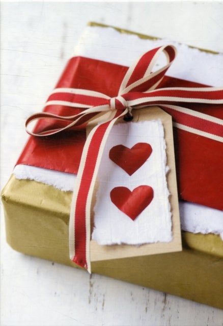 Doble kort Christmas Hearts