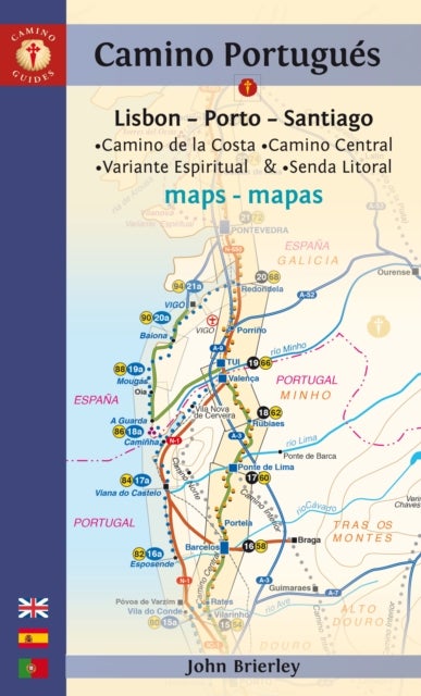 CAMINO PORTUGUES MAPS - SIXTH EDITION -