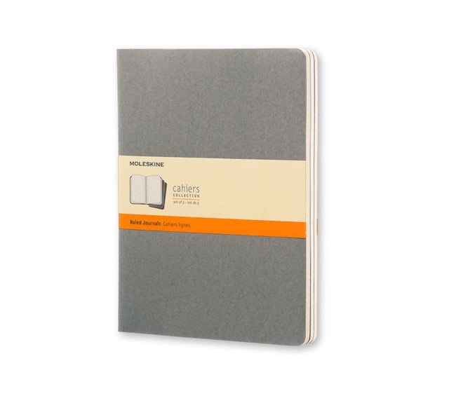 MOLESKINE NOTATBOK LINJERT GREY XL (3)