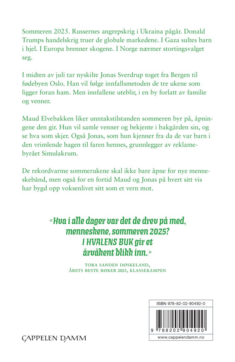 I hvalens buk