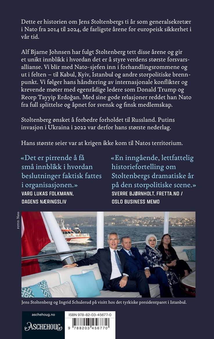 Jens Stoltenbergs 10 år i Nato