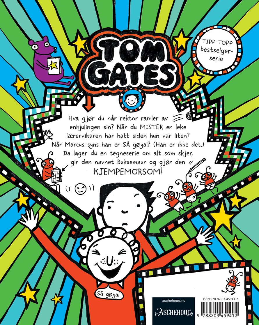 Tom Gates er kjempemorsom