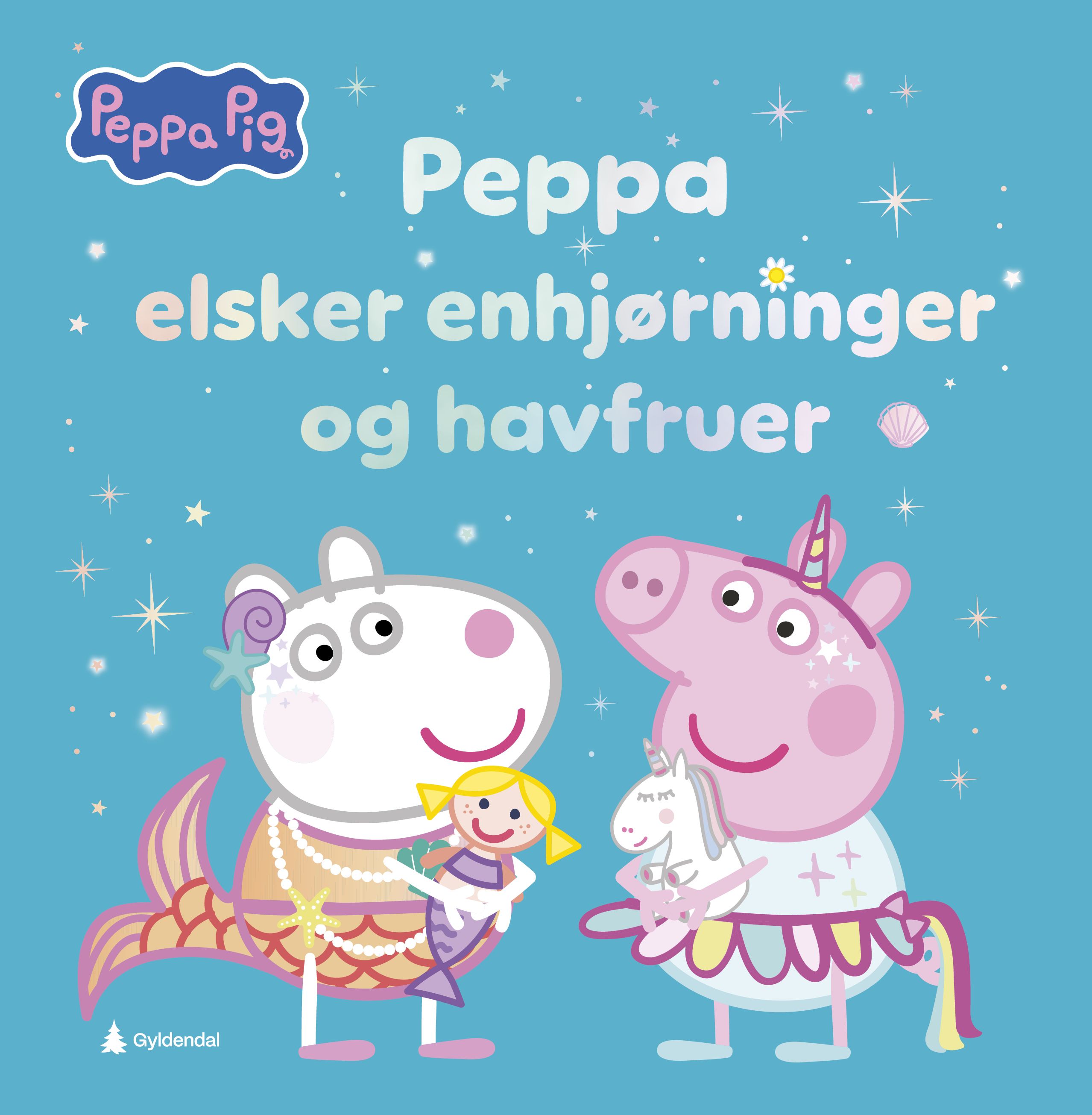 Peppa elsker enhjørninger og havfruer