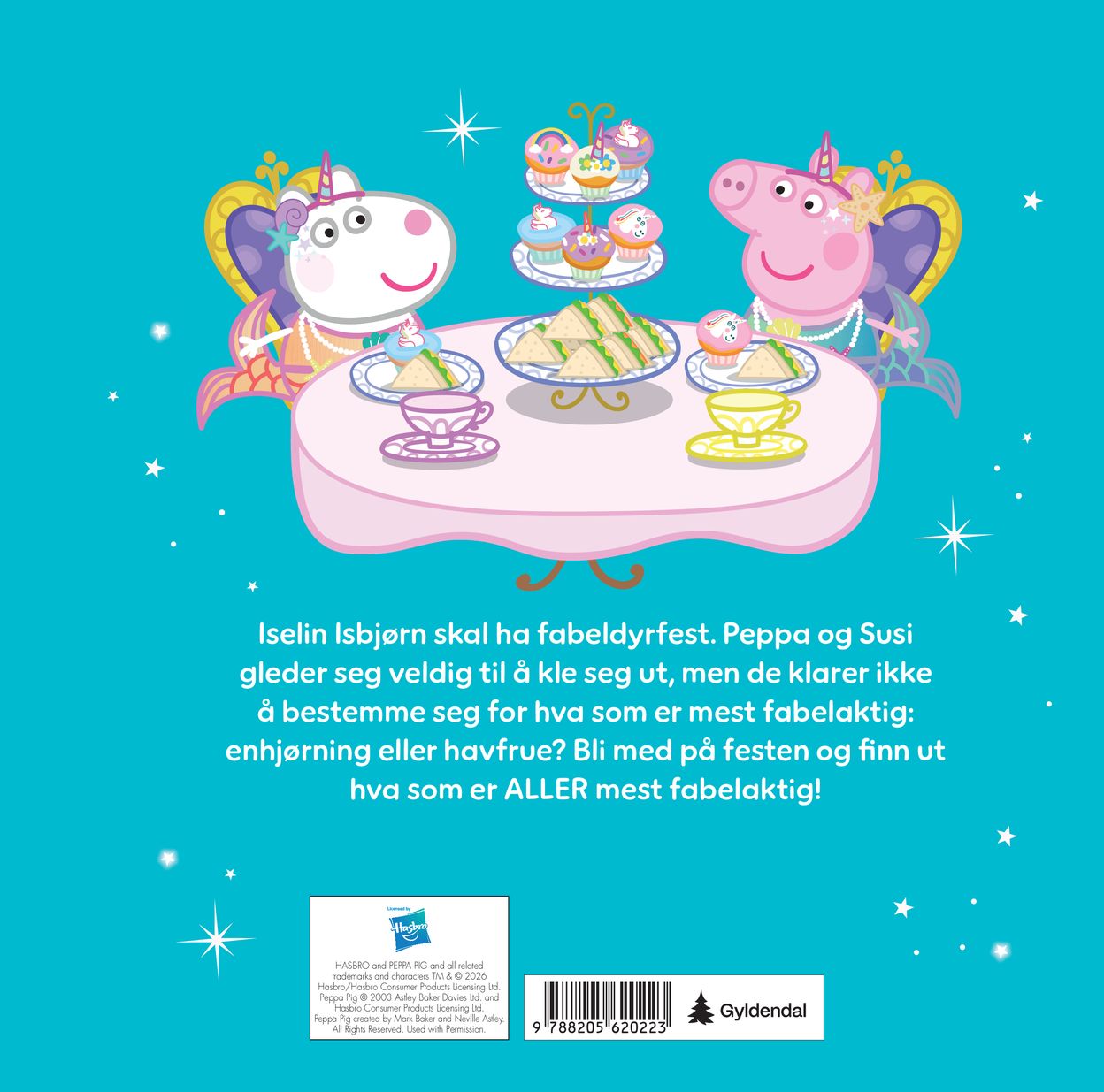 Peppa elsker enhjørninger og havfruer