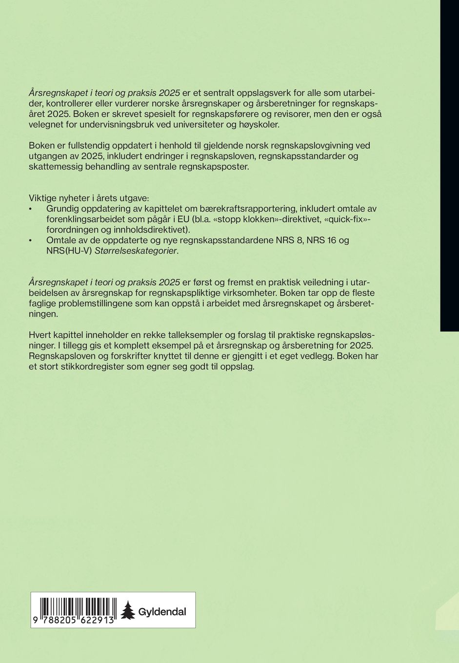 Årsregnskapet i teori og praksis 2025