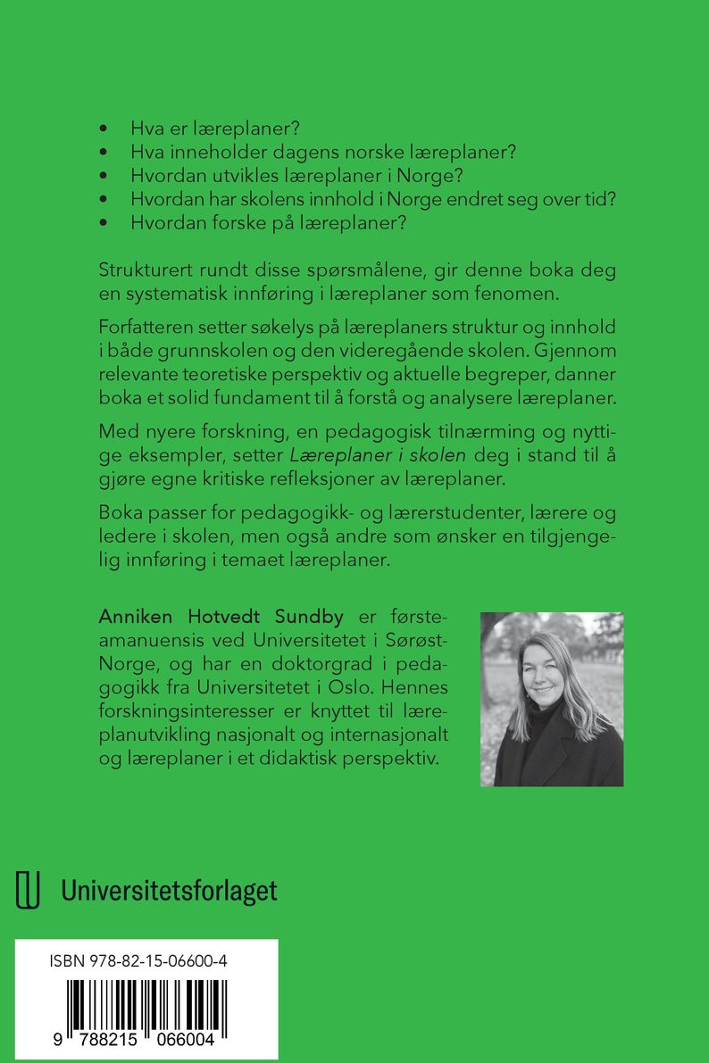 Læreplaner i skolen