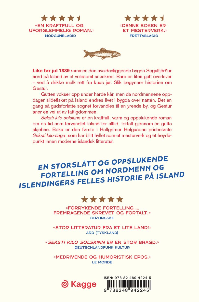 Seksti kilo solskinn