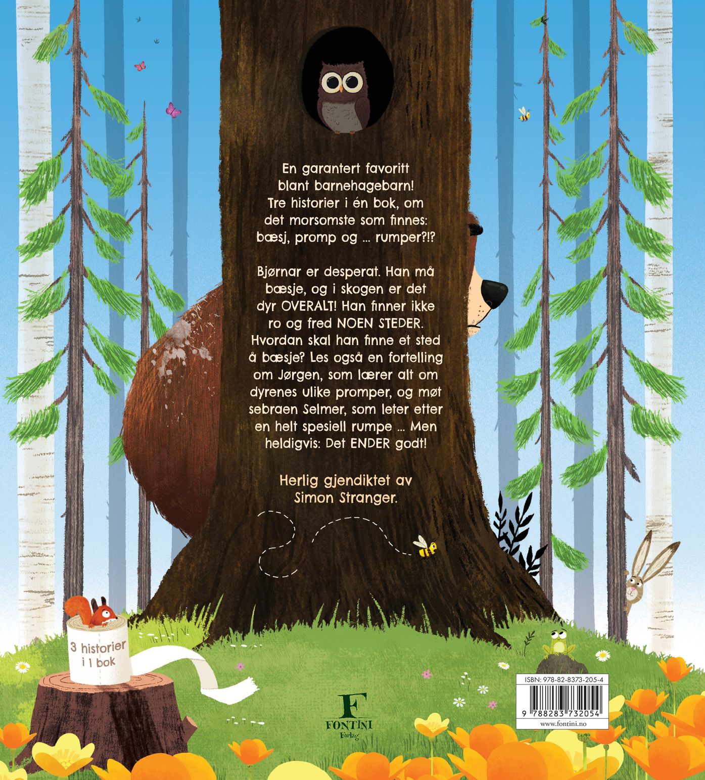 Bjørnar må bæsje og andre fisefine fortellinger