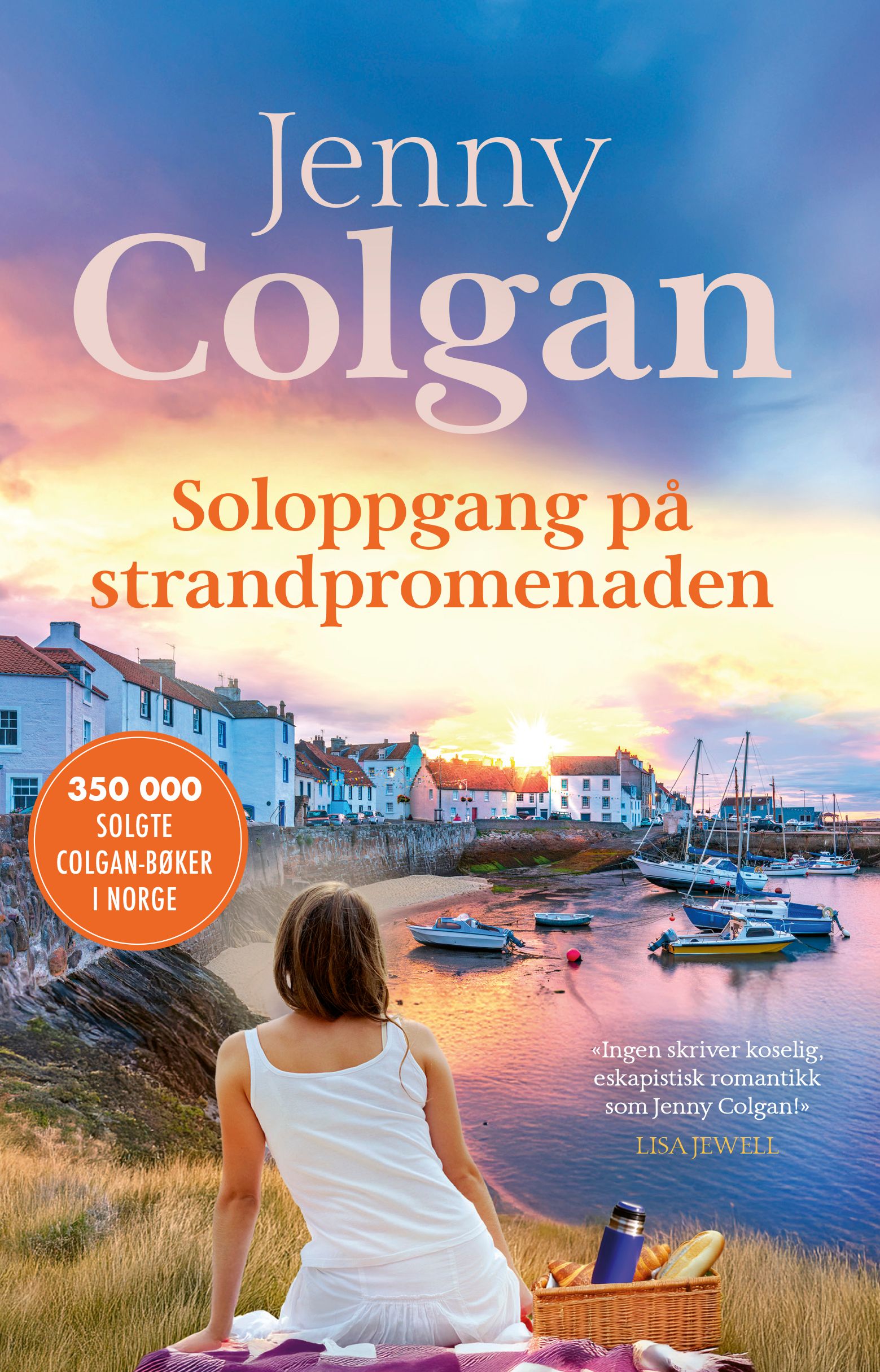 Soloppgang på strandpromenaden