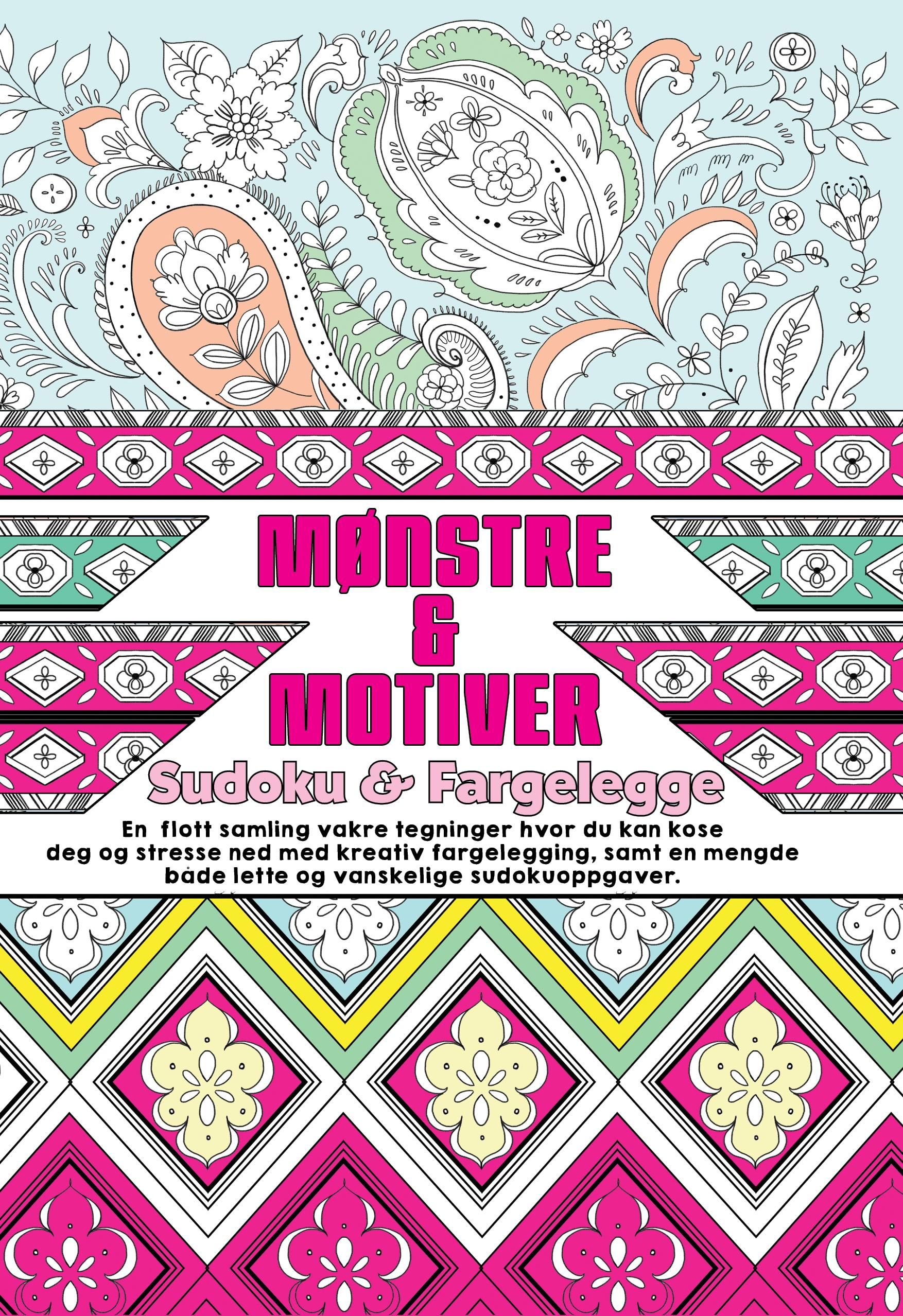 Mønstre & motiver - sudoku & fargelegge
