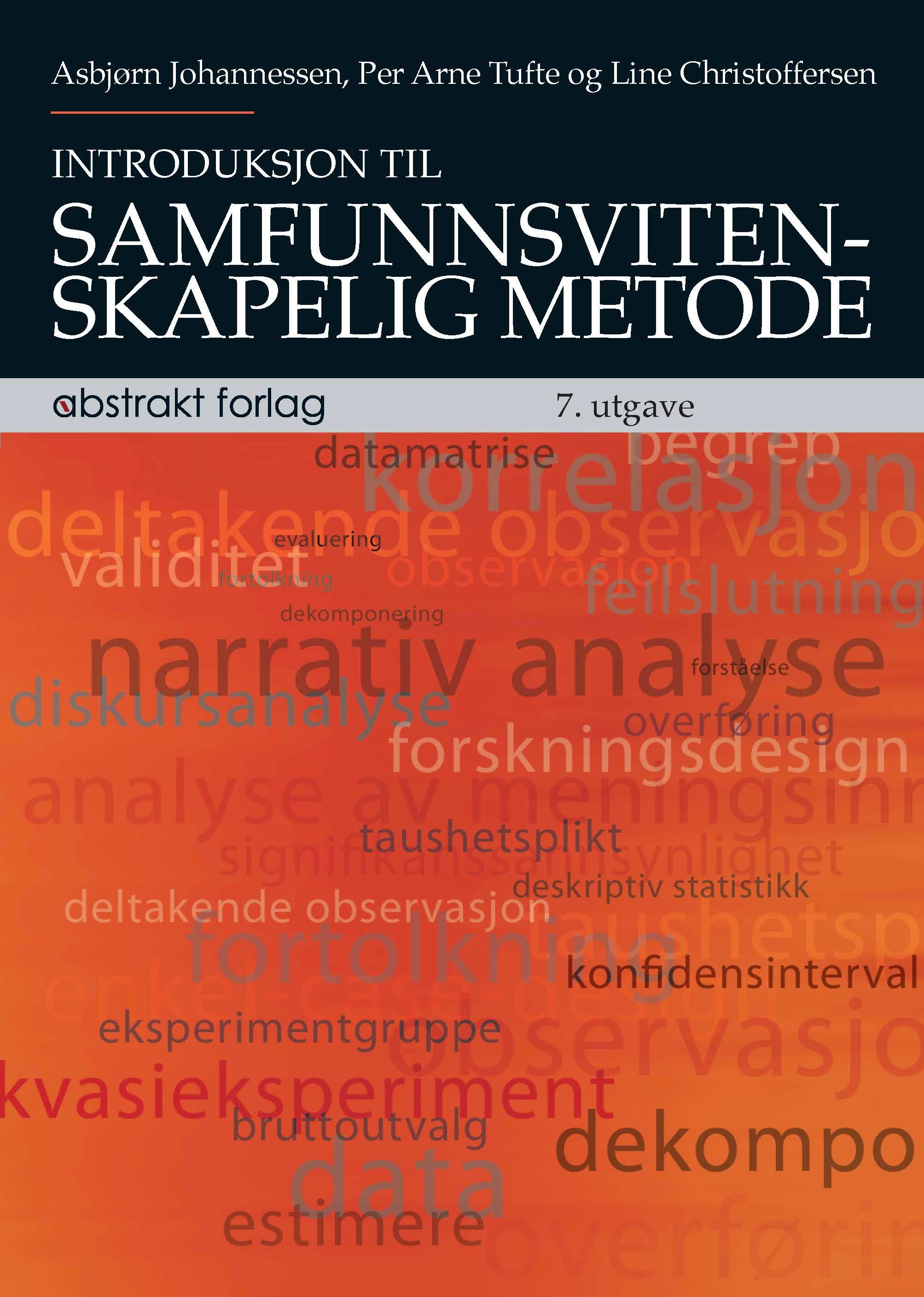 Introduksjon til samfunnsvitenskapelig metode