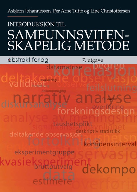 Introduksjon til samfunnsvitenskapelig metode