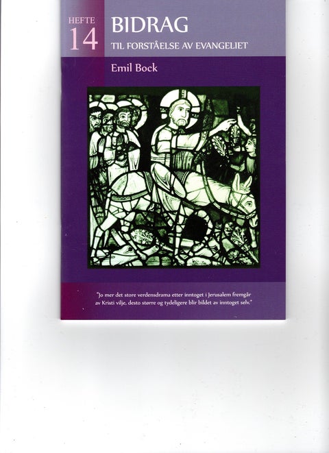 Bidrag til forståelse av evangeliet - hefte 14-24