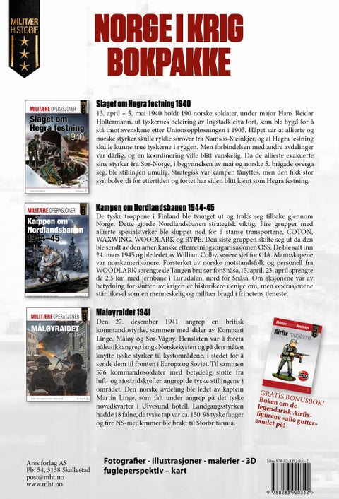 Norge i krig bokpakke