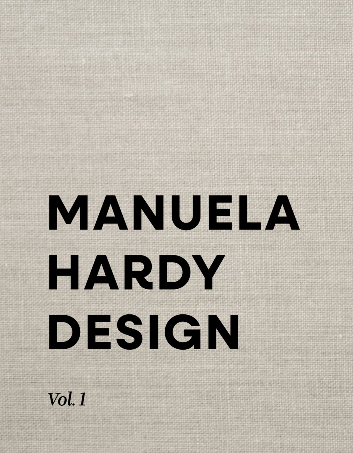 Manuela Hardy design - Vol. 1