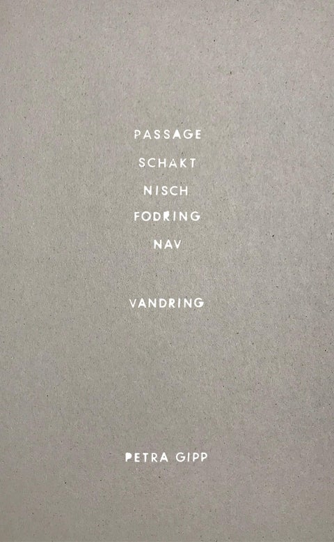 passage/schakt/nisch/fodring/nav - vandring