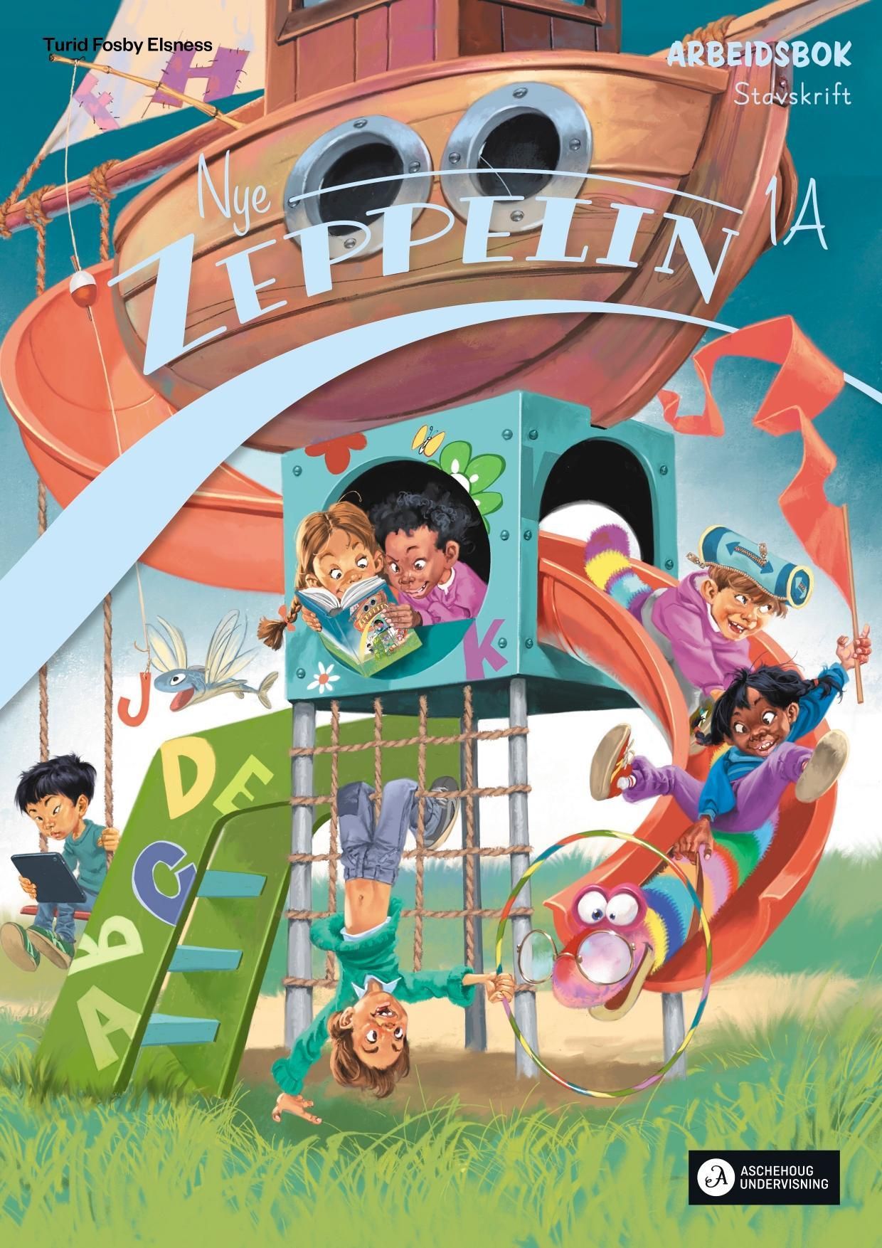 Nye Zeppelin 1A - Arbeidsbok : stavskrift : norsk for barnetrinnet