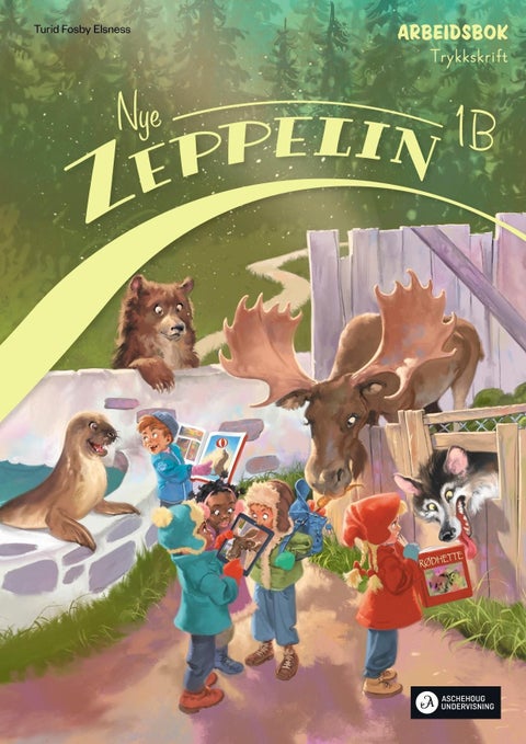 Nye Zeppelin 1B - Arbeidsbok : trykkskrift : norsk for barnetrinnet