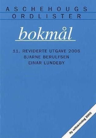 Bokmål - Aschehougs ordlister