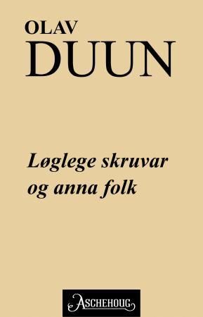 Løglege skruvar og anna folk