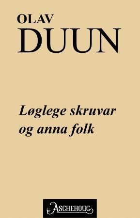 Løglege skruvar og anna folk