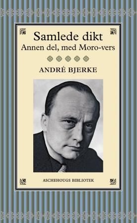 Samlede dikt - annen del, med Moro-vers
