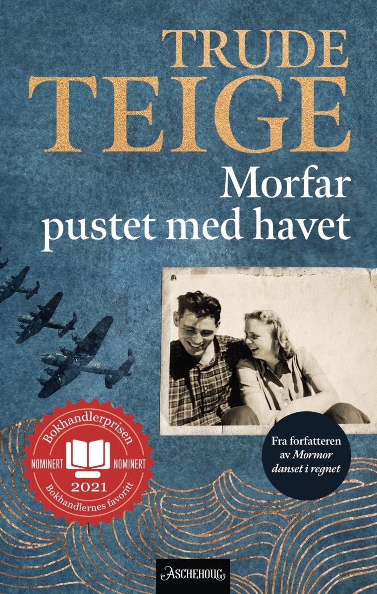 Morfar pustet med havet