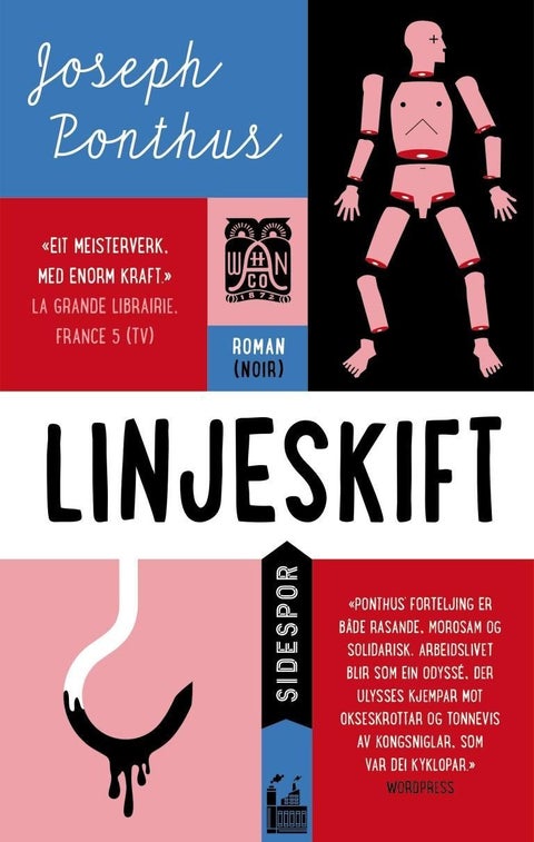 Linjeskift - skriftblad frå fabrikken