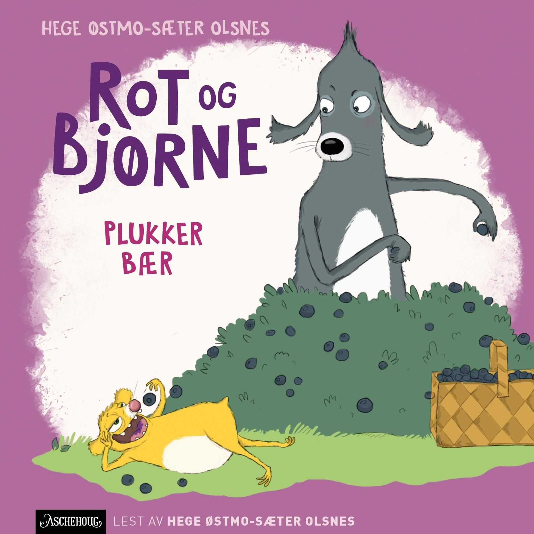 Rot og Bjørne plukker bær