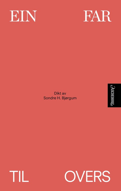 Ein far til overs - dikt