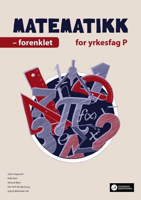 Matematikk for yrkesfag P - forenklet