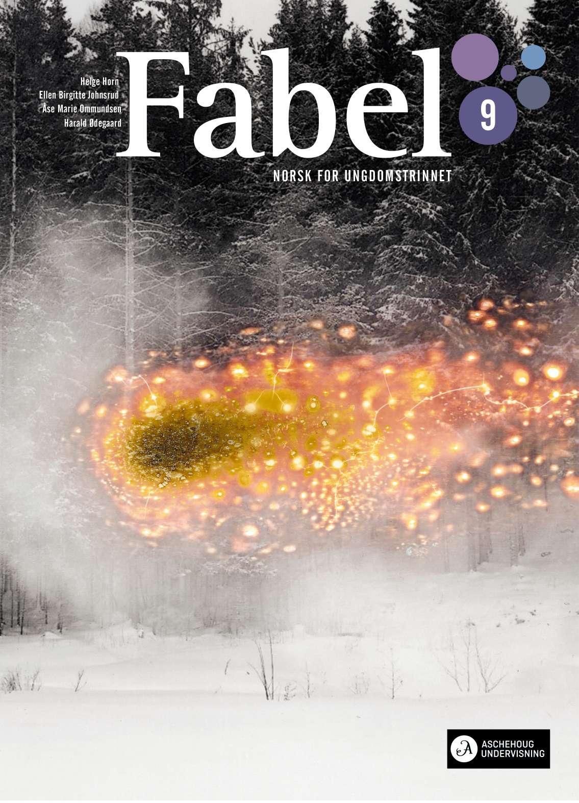 Fabel 9 - norsk for ungdomstrinnet