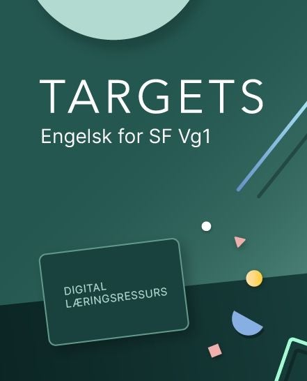 Targets - Digital lærerressurs : engelsk for studieforberedende VG1