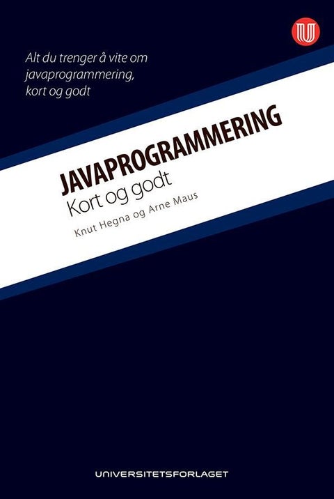 Javaprogrammering - kort og godt