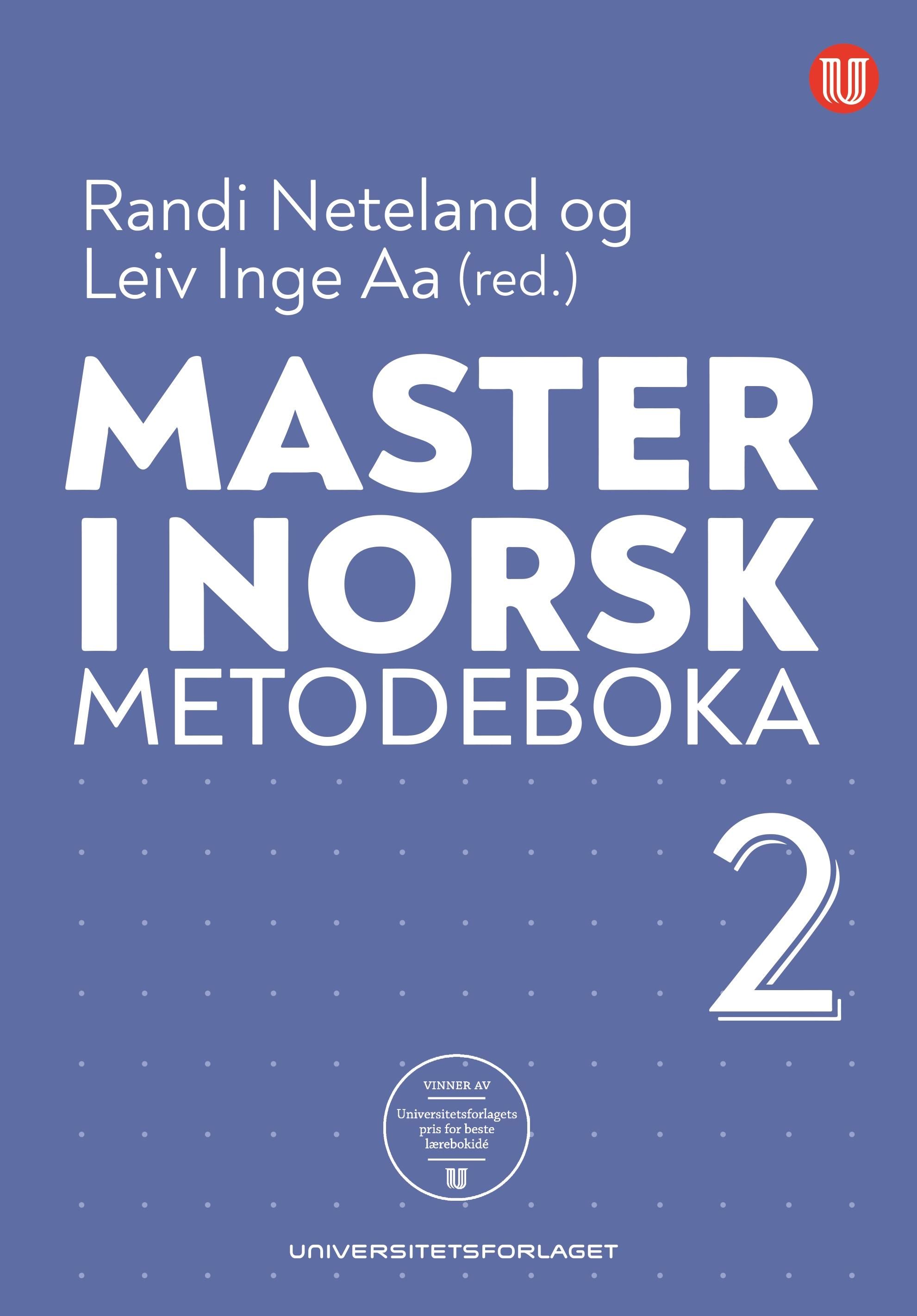 Master i norsk - metodeboka 2