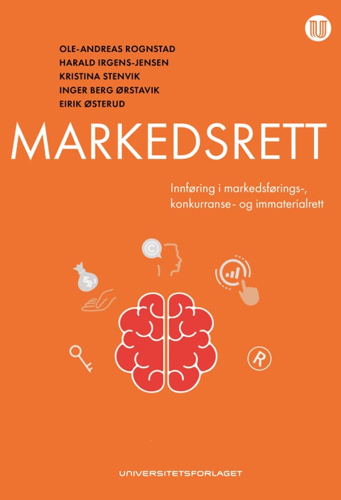 Markedsrett - innføring i markedsførings-, konkurranse- og immaterialrett